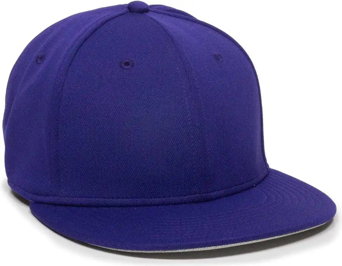Oc Sports Tgs1930x Proflex Bamboo Charcoal Flat Visor Cap - Purple - 6 3/8’’ - 3/4’’