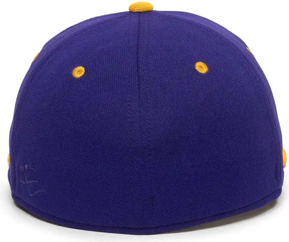 Oc Sports Tgs1930x Proflex Bamboo Charcoal Flat Visor Cap - Purple Gold