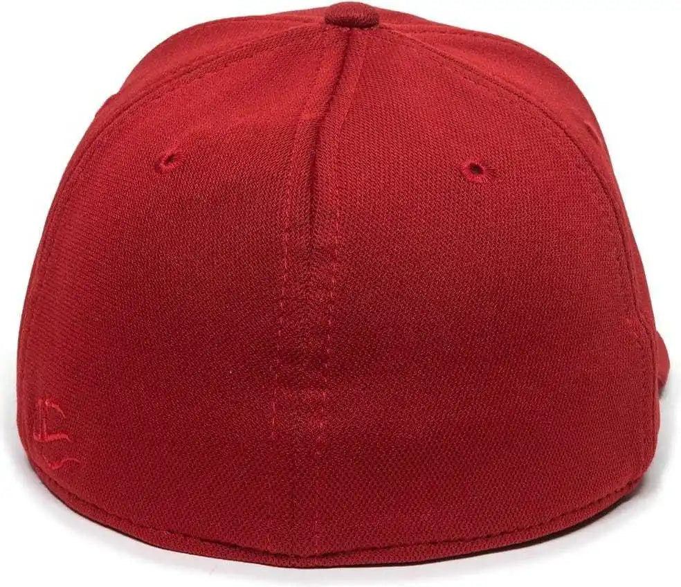 Oc Sports Tgs1930x Proflex Bamboo Charcoal Flat Visor Cap - Red
