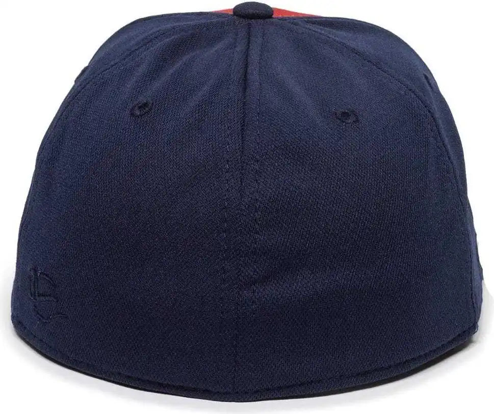 Oc Sports Tgs1930x Proflex Bamboo Charcoal Flat Visor Cap - Red Navy