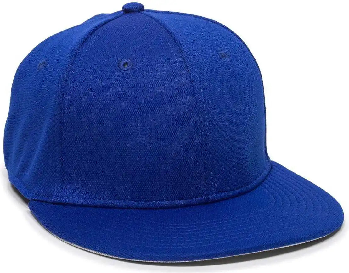 Oc Sports Tgs1930x Proflex Bamboo Charcoal Flat Visor Cap - Royal - 6 3/8’’ - 3/4’’