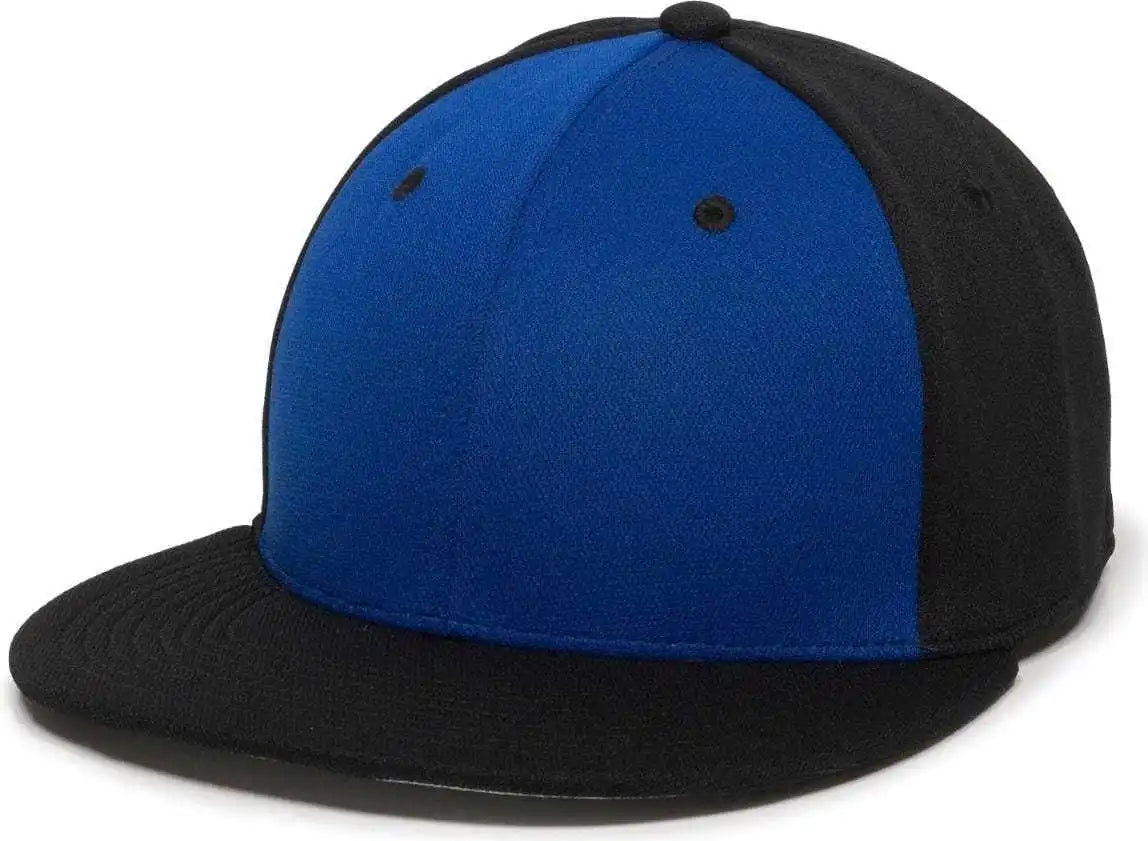 Oc Sports Tgs1930x Proflex Bamboo Charcoal Flat Visor Cap - Royal Bk