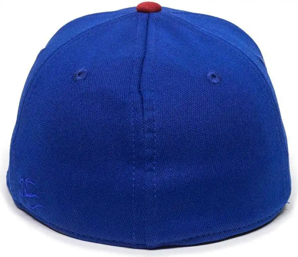 Oc Sports Tgs1930x Proflex Bamboo Charcoal Flat Visor Cap - Royal Red - 6 3/8’’ - 3/4’’