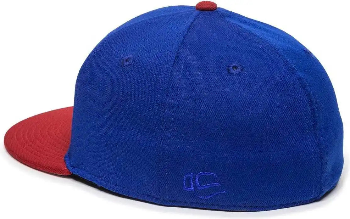 Oc Sports Tgs1930x Proflex Bamboo Charcoal Flat Visor Cap - Royal Red