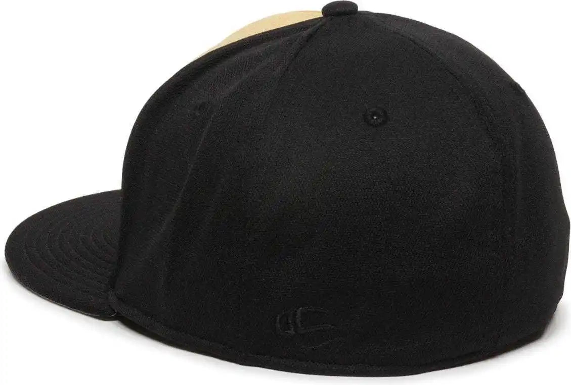 Oc Sports Tgs1930x Proflex Bamboo Charcoal Flat Visor Cap - v Gd Black