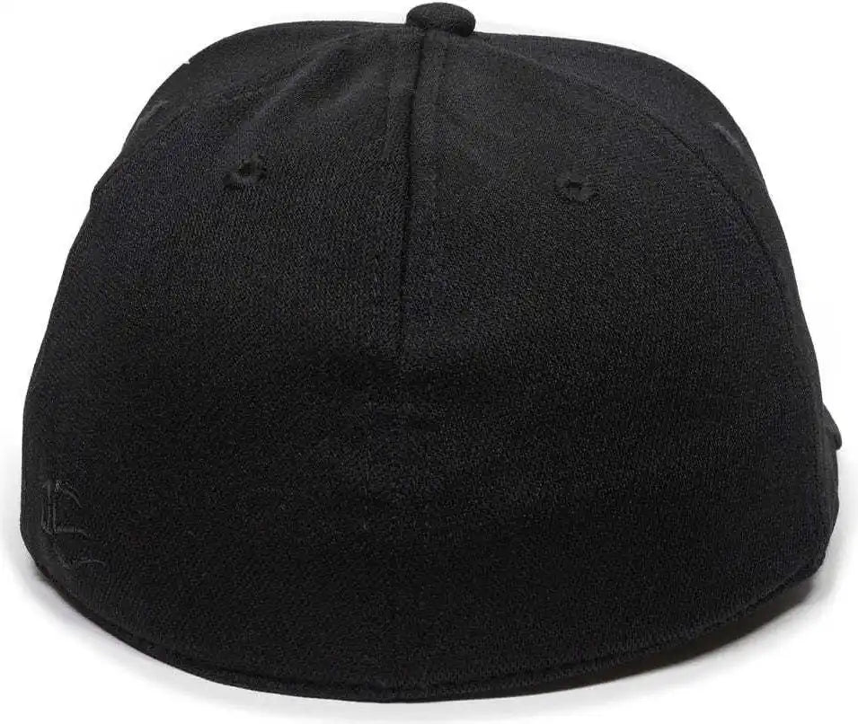 Oc Sports Tgs1930x Proflex Bamboo Charcoal Flat Visor Cap - Wh Bk - White Black / 6 3/8’’ - 3/4’’