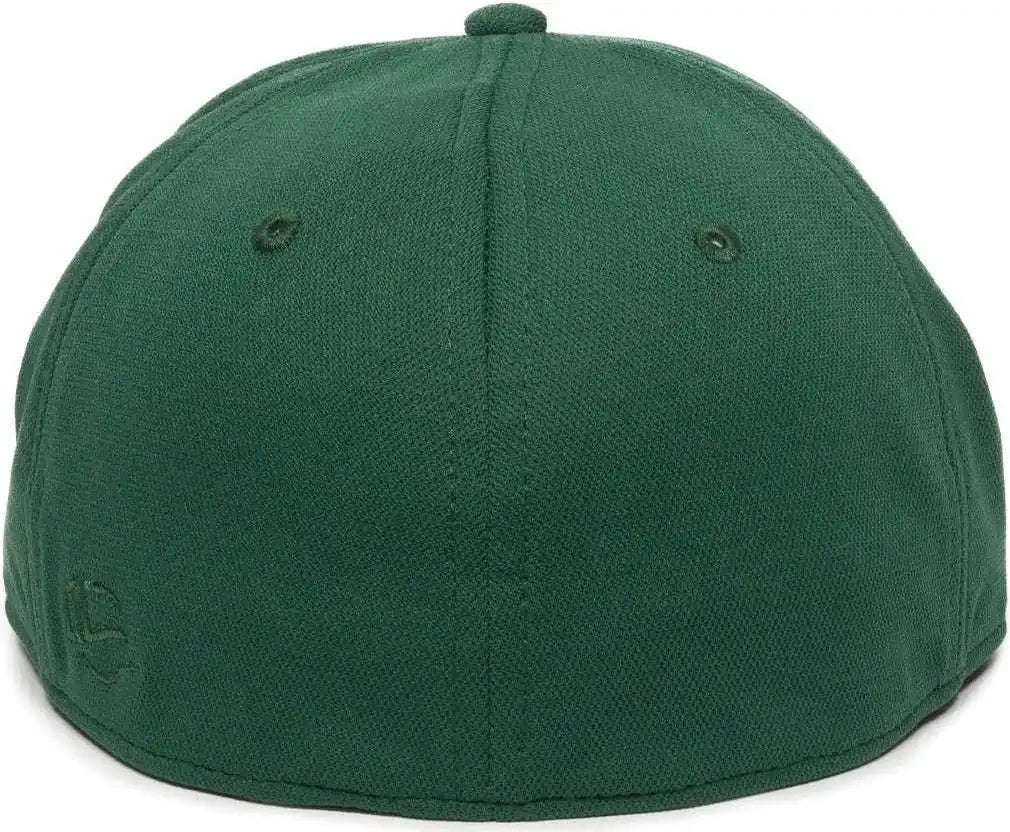 Oc Sports Tgs1930x Proflex Bamboo Charcoal Flat Visor Cap - Wh Dark Gn - White Forest / 6 3/8’’ - 3/4’’