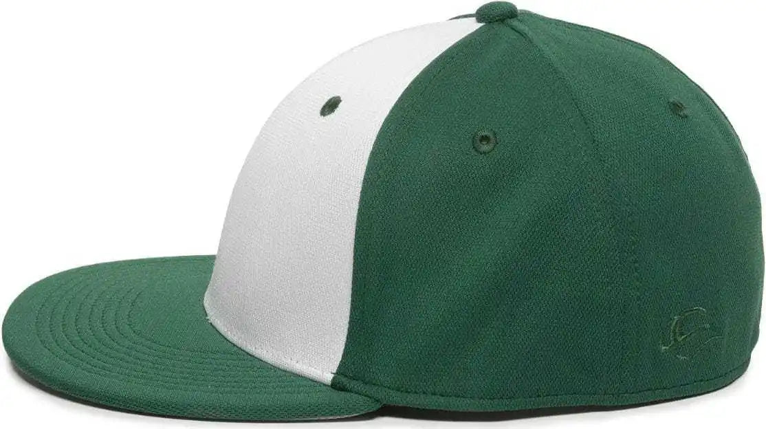 Oc Sports Tgs1930x Proflex Bamboo Charcoal Flat Visor Cap - Wh Dark Gn