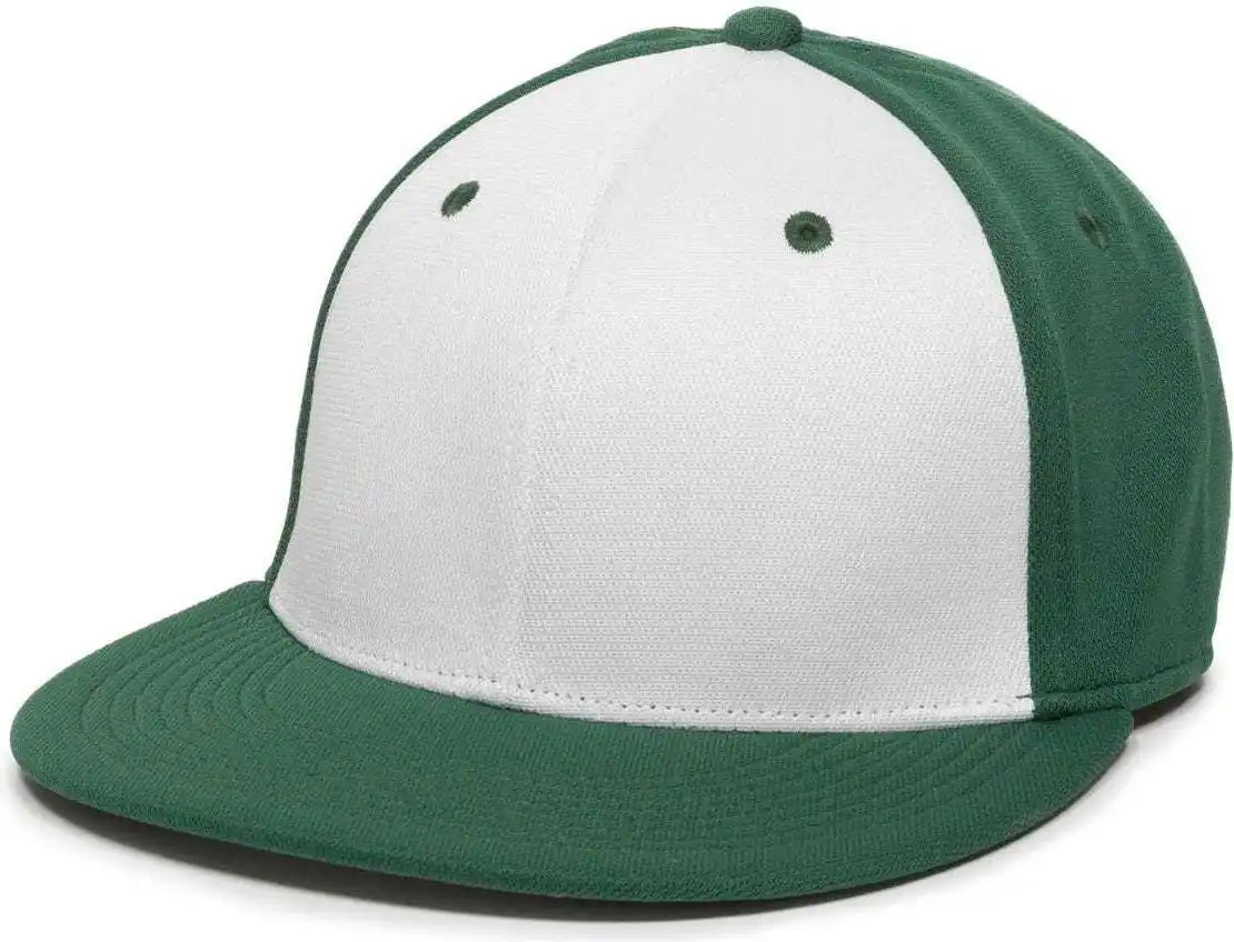 Oc Sports Tgs1930x Proflex Bamboo Charcoal Flat Visor Cap - Wh Dark Gn
