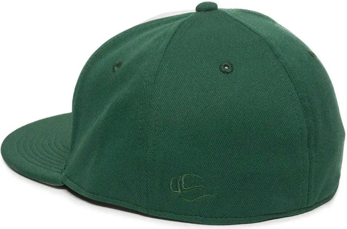 Oc Sports Tgs1930x Proflex Bamboo Charcoal Flat Visor Cap - Wh Dark Gn