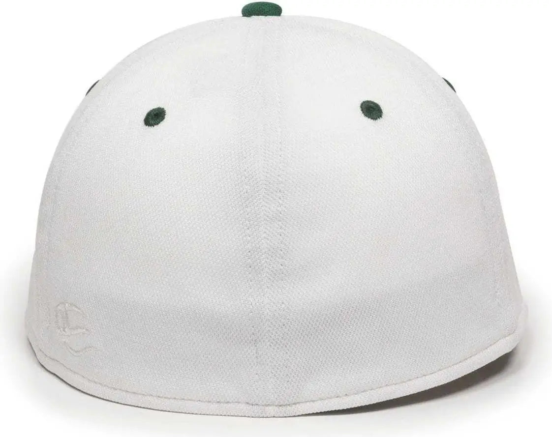 Oc Sports Tgs1930x Proflex Bamboo Charcoal Flat Visor Cap - Wh Dark Gn