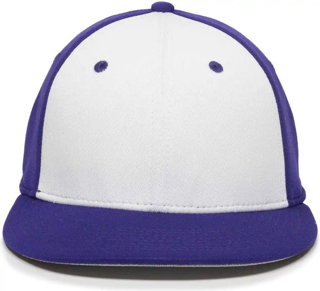 Oc Sports Tgs1930x Proflex Bamboo Charcoal Flat Visor Cap - Wh Purple