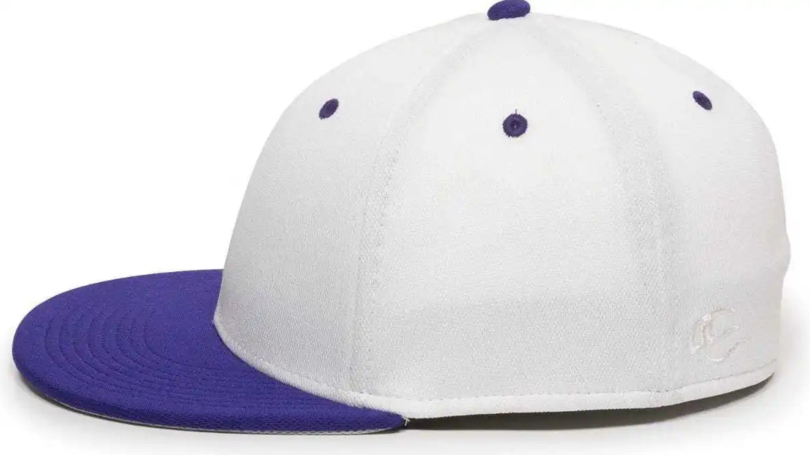 Oc Sports Tgs1930x Proflex Bamboo Charcoal Flat Visor Cap - Wh Purple