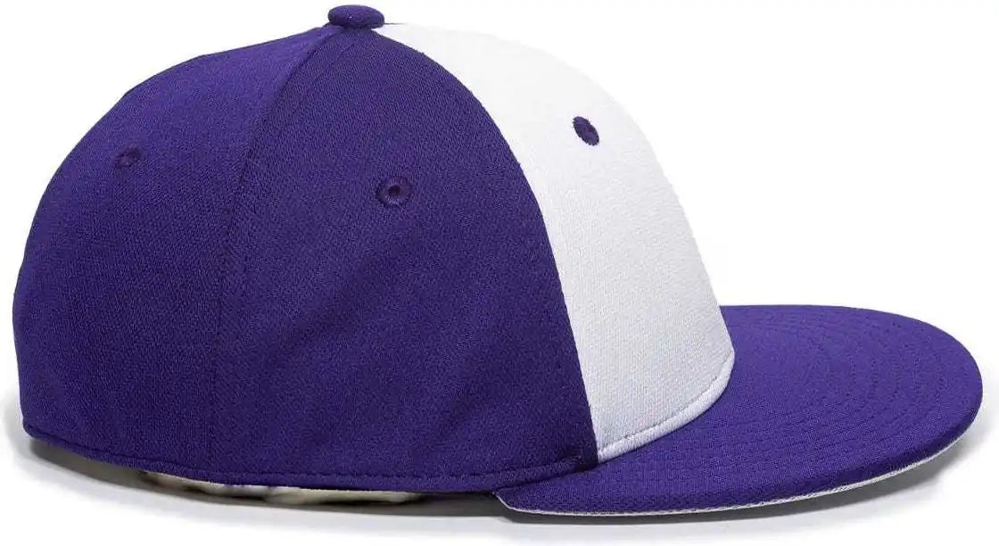 Oc Sports Tgs1930x Proflex Bamboo Charcoal Flat Visor Cap - Wh Purple