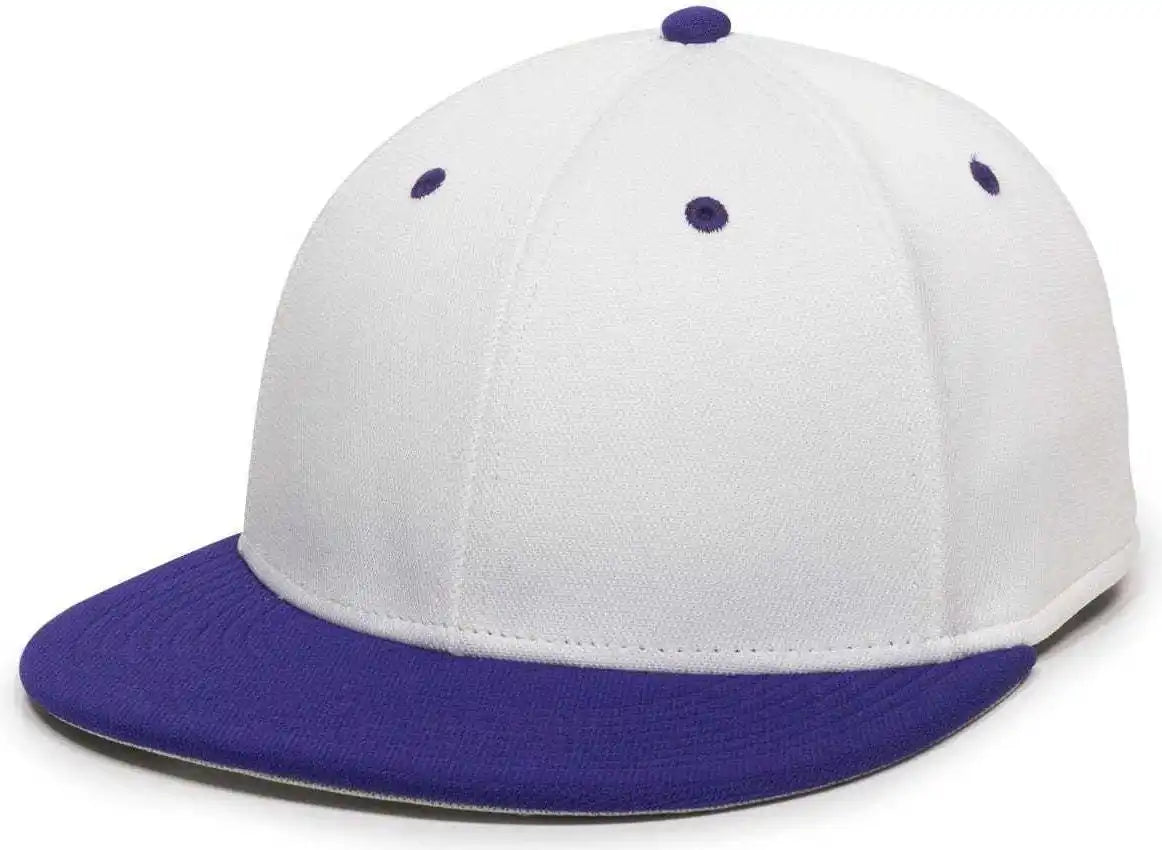 Oc Sports Tgs1930x Proflex Bamboo Charcoal Flat Visor Cap - Wh Purple