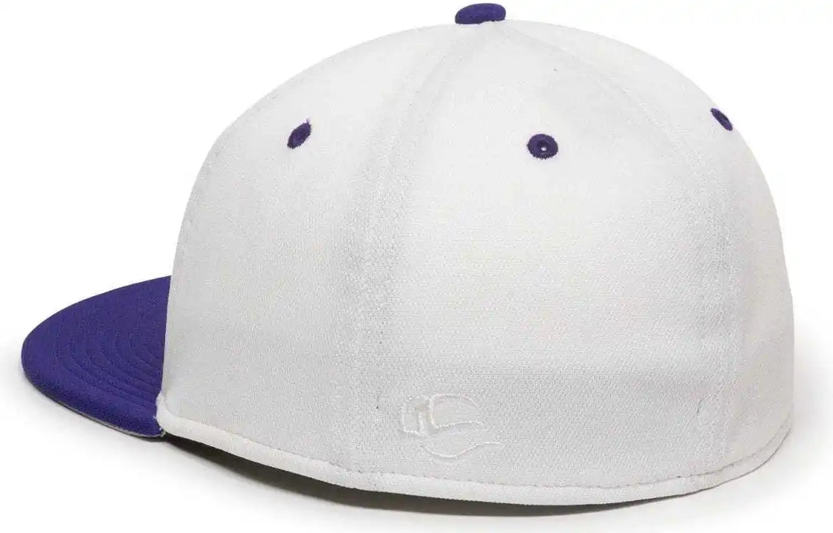 Oc Sports Tgs1930x Proflex Bamboo Charcoal Flat Visor Cap - Wh Purple