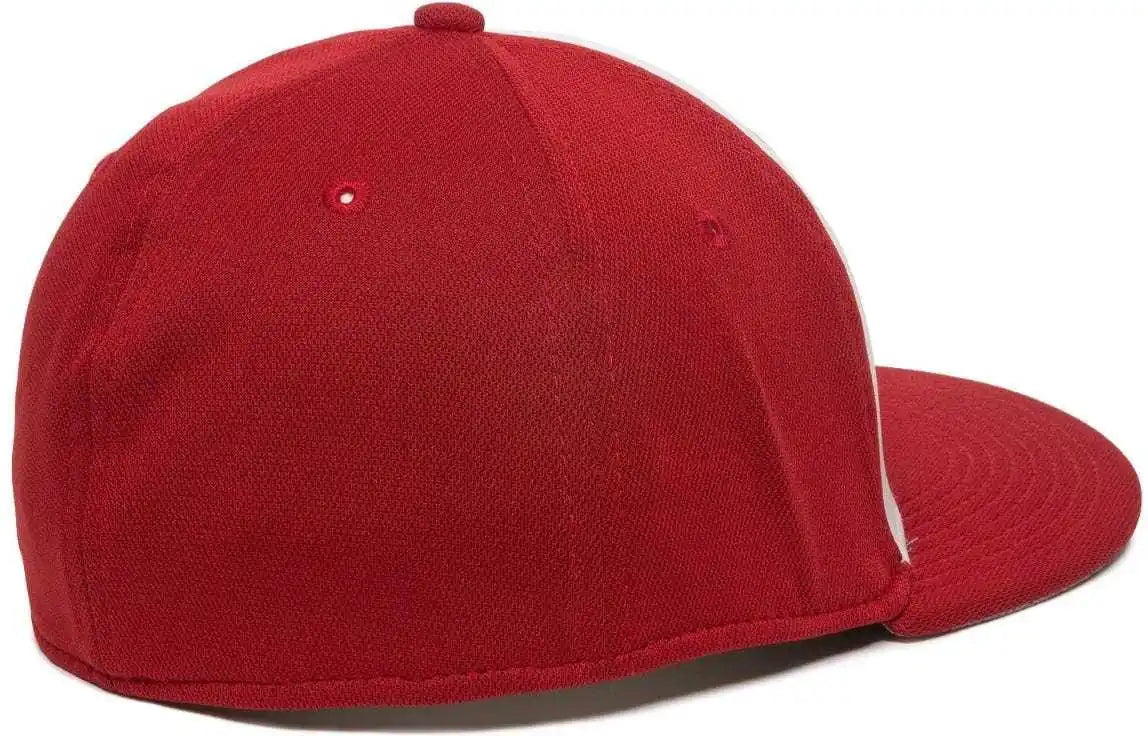Oc Sports Tgs1930x Proflex Bamboo Charcoal Flat Visor Cap - Wh Red