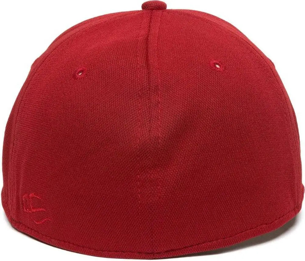 Oc Sports Tgs1930x Proflex Bamboo Charcoal Flat Visor Cap - Wh Red