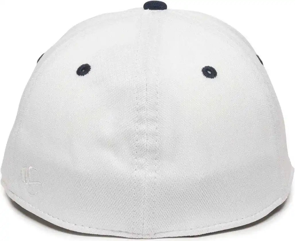Oc Sports Tgs1930x Proflex Bamboo Charcoal Flat Visor Cap - White Navy