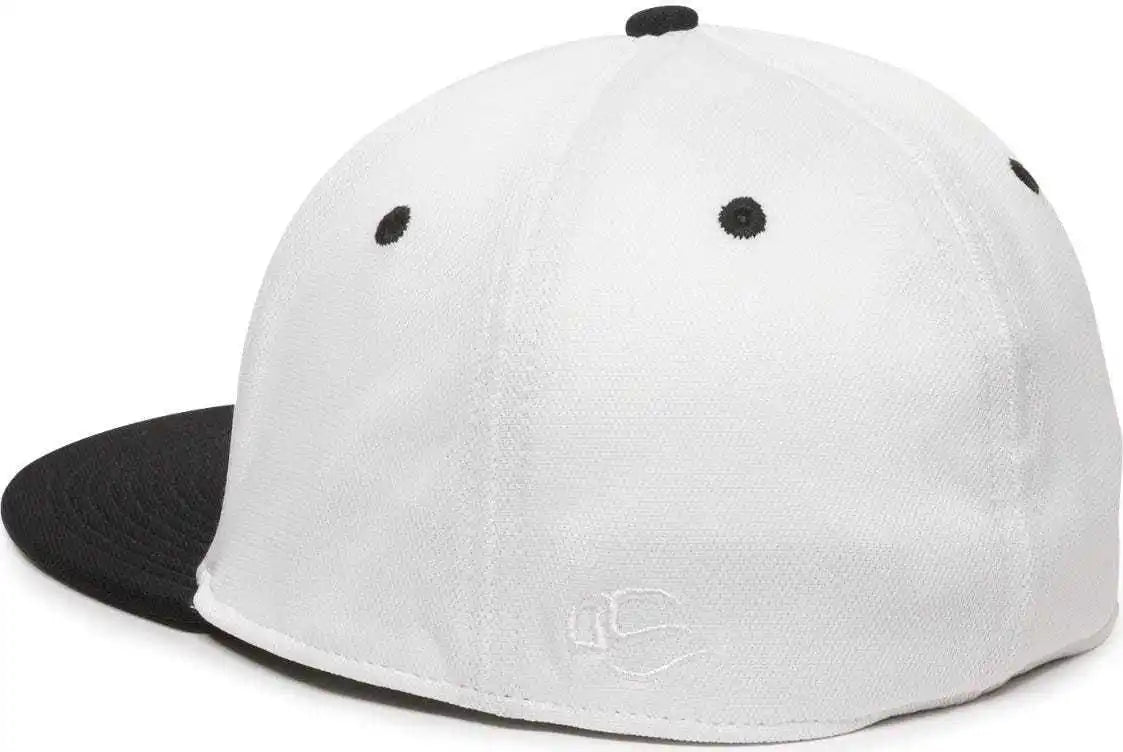 Oc Sports Tgs1930x Proflex Bamboo Charcoal Flat Visor Cap - White Bk