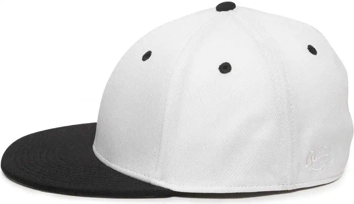 Oc Sports Tgs1930x Proflex Bamboo Charcoal Flat Visor Cap - White Bk