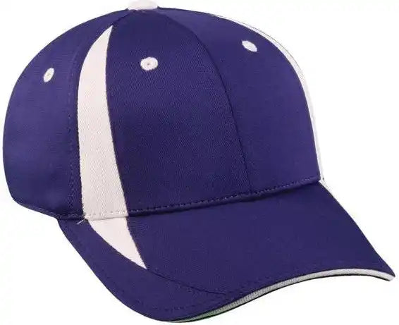 Oc Sports Tgs1965x Flexible Fitting Cap - Purple White - 6 3/4’’ - 7 1/8’’