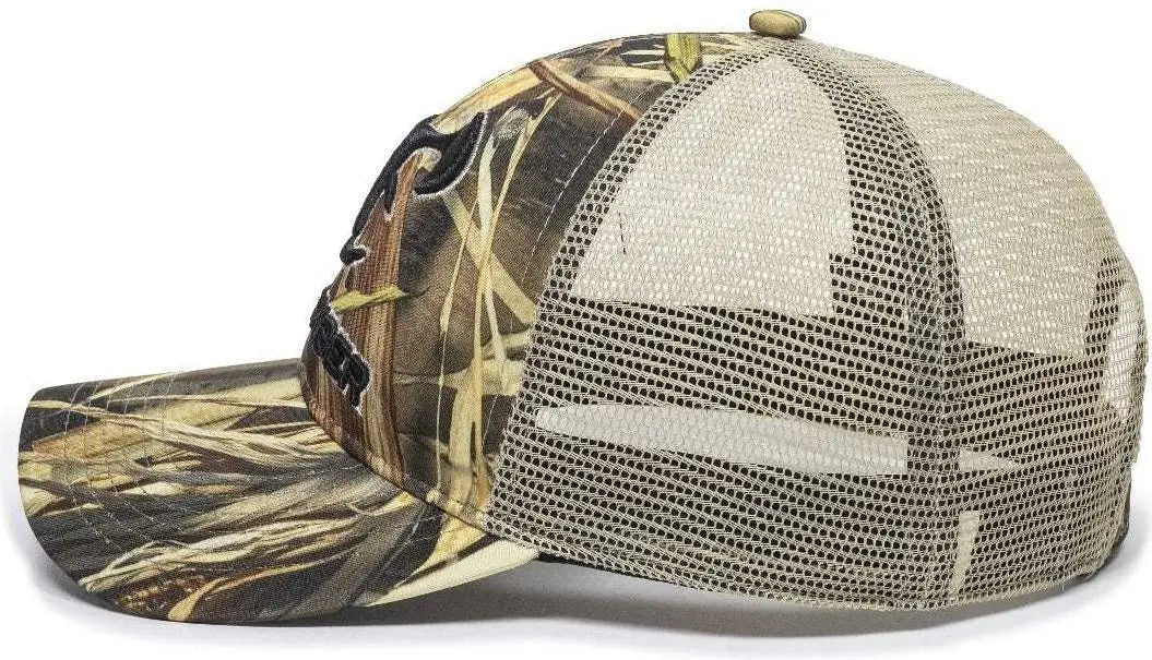 Oc Sports Tru01a Truetimber Mesh Back Cap - Drt Khaki - 6 7/8’’ - 7 1/2’’