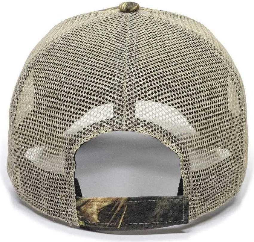 Oc Sports Tru01a Truetimber Mesh Back Cap - Drt Khaki - 6 7/8’’ - 7 1/2’’