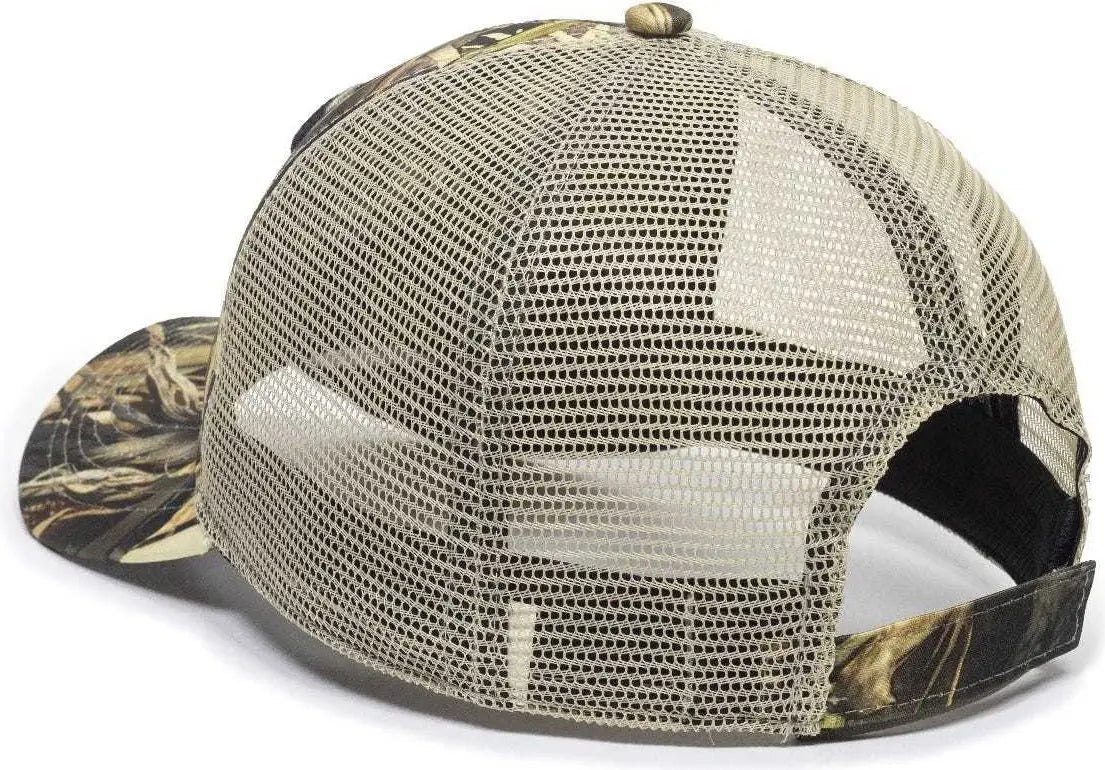 Oc Sports Tru01a Truetimber Mesh Back Cap - Drt Khaki - 6 7/8’’ - 7 1/2’’