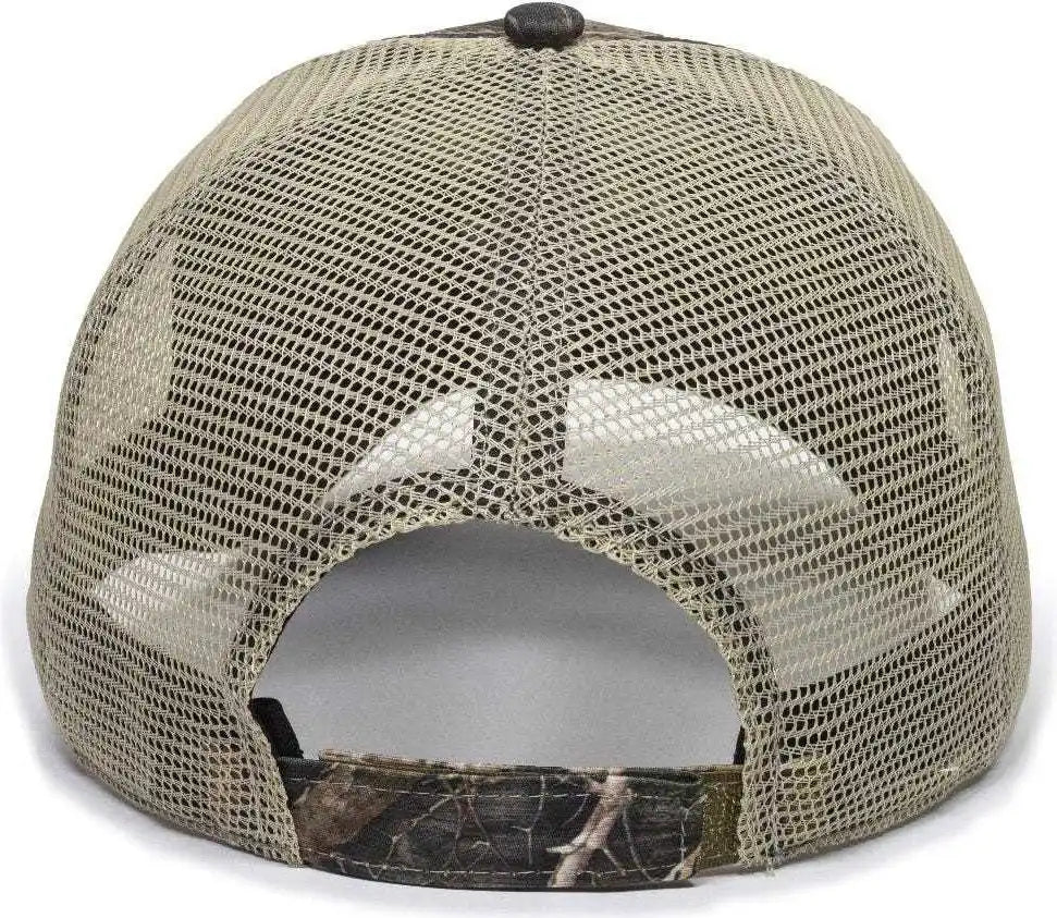 Oc Sports Tru01a Truetimber Mesh Back Cap - Kanati Khaki - 6 7/8’’ - 7 1/2’’