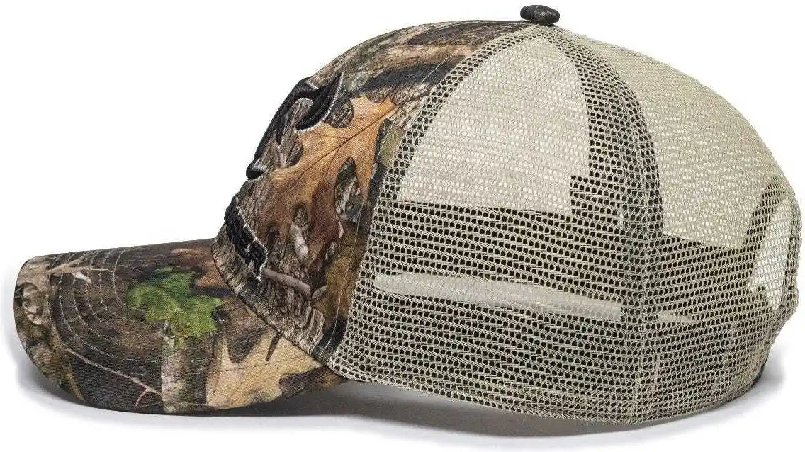 Oc Sports Tru01a Truetimber Mesh Back Cap - Kanati Khaki - 6 7/8’’ - 7 1/2’’