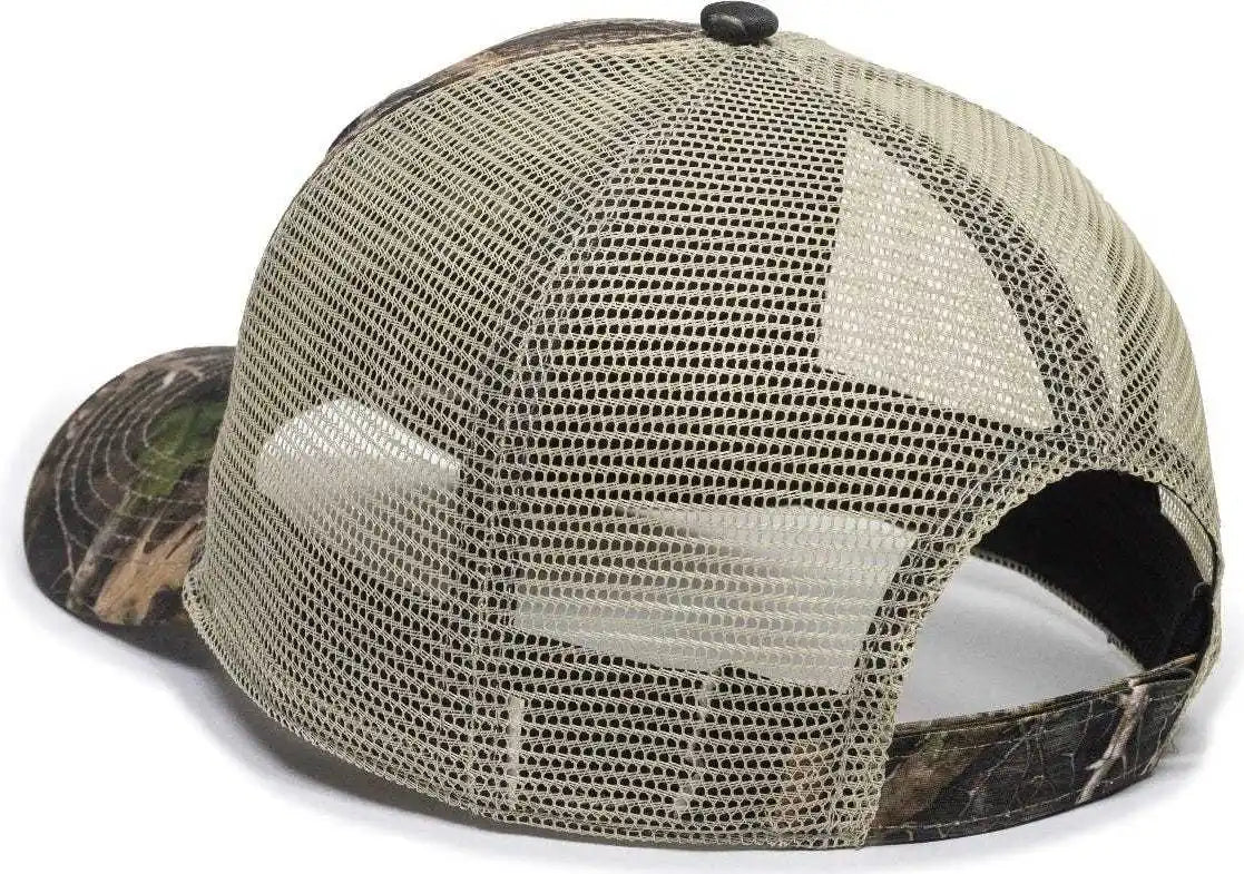 Oc Sports Tru01a Truetimber Mesh Back Cap - Kanati Khaki - 6 7/8’’ - 7 1/2’’