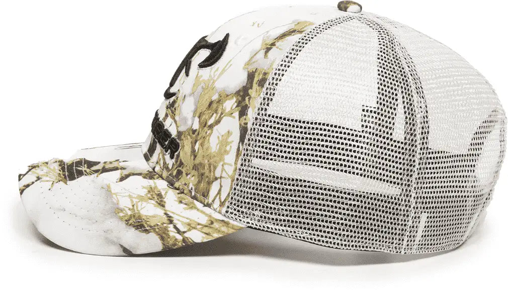 Oc Sports Tru01a Truetimber Mesh Back Cap - Mc2 Snow White - 6 7/8’’ - 7 1/2’’