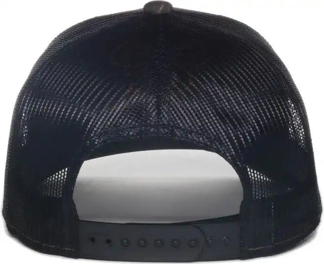 Oc Sports Tru04a Canvas Camo Mesh Back Cap Truetimber Strata Black / Osfm