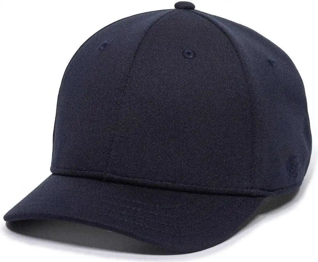 Oc Sports Uc-550cb Umpires Adjustable Combo Cap - Dark Navy - 6 7/8’’ - 7 1/2’’