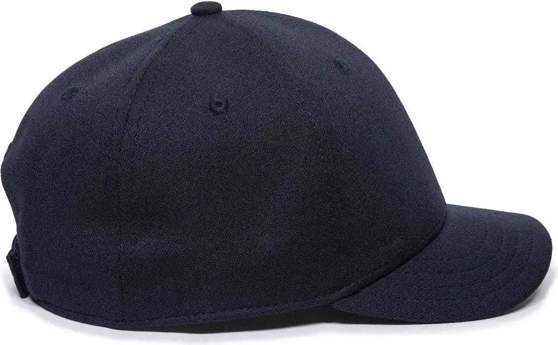 Oc Sports Uc-550cb Umpires Adjustable Combo Cap - Dark Navy - 6 7/8’’ - 7 1/2’’