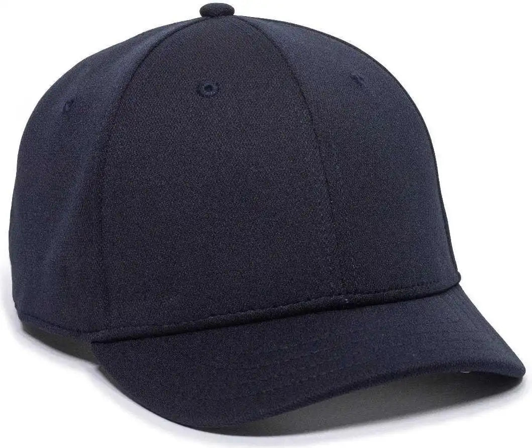 Oc Sports Uc-550cb Umpires Adjustable Combo Cap - Dark Navy - 6 7/8’’ - 7 1/2’’