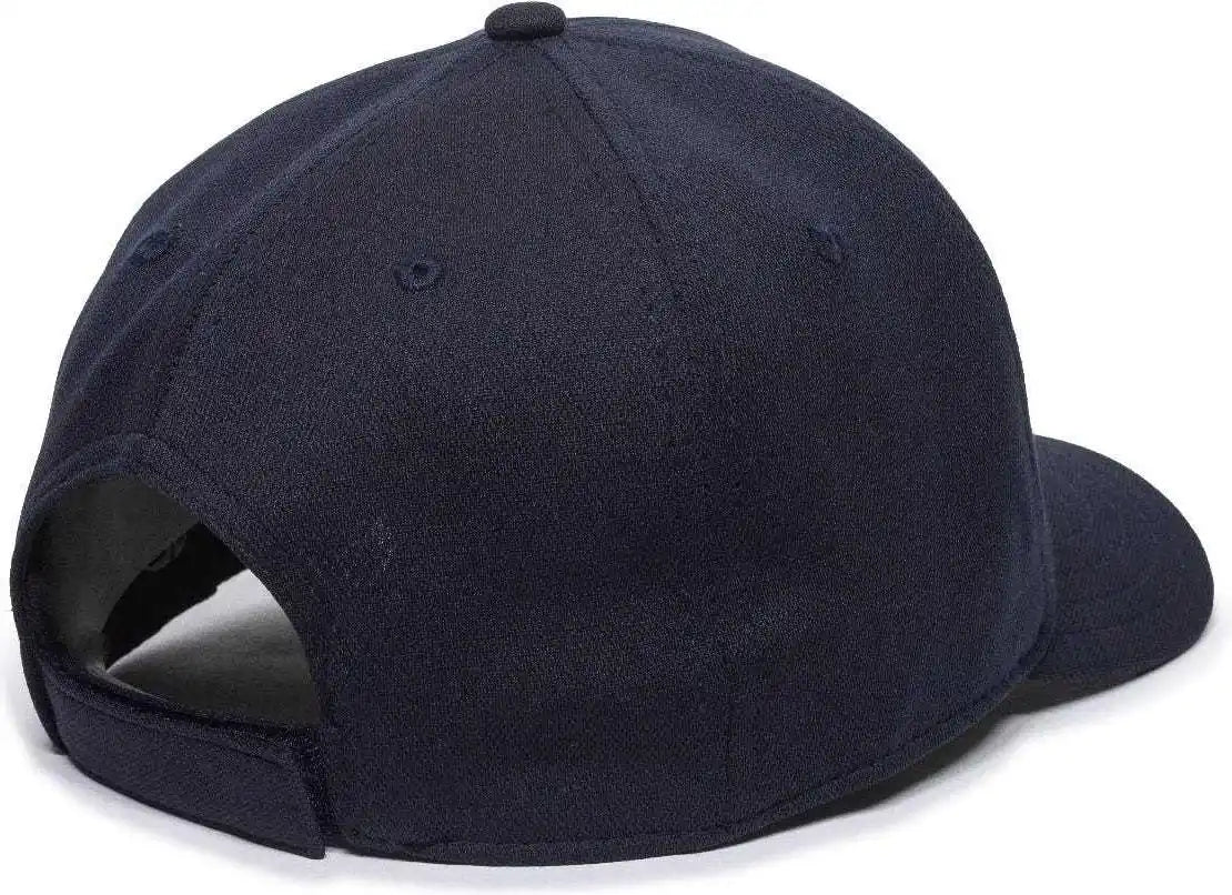 Oc Sports Uc-550cb Umpires Adjustable Combo Cap - Dark Navy - 6 7/8’’ - 7 1/2’’