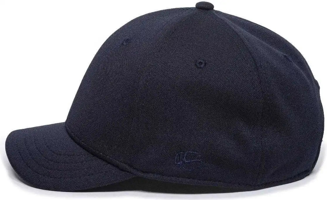 Oc Sports Uc-550cb Umpires Adjustable Combo Cap - Dark Navy - 6 7/8’’ - 7 1/2’’