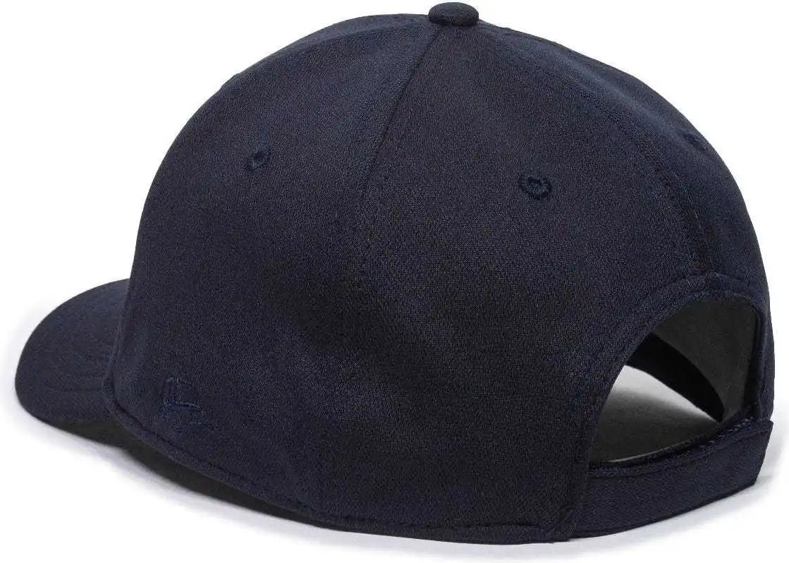 Oc Sports Uc-550cb Umpires Adjustable Combo Cap - Dark Navy - 6 7/8’’ - 7 1/2’’