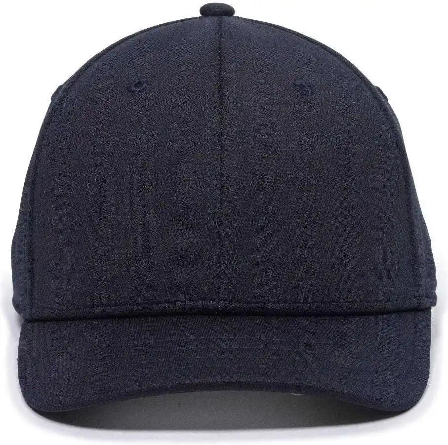 Oc Sports Uc-550cb Umpires Adjustable Combo Cap - Dark Navy - 6 7/8’’ - 7 1/2’’