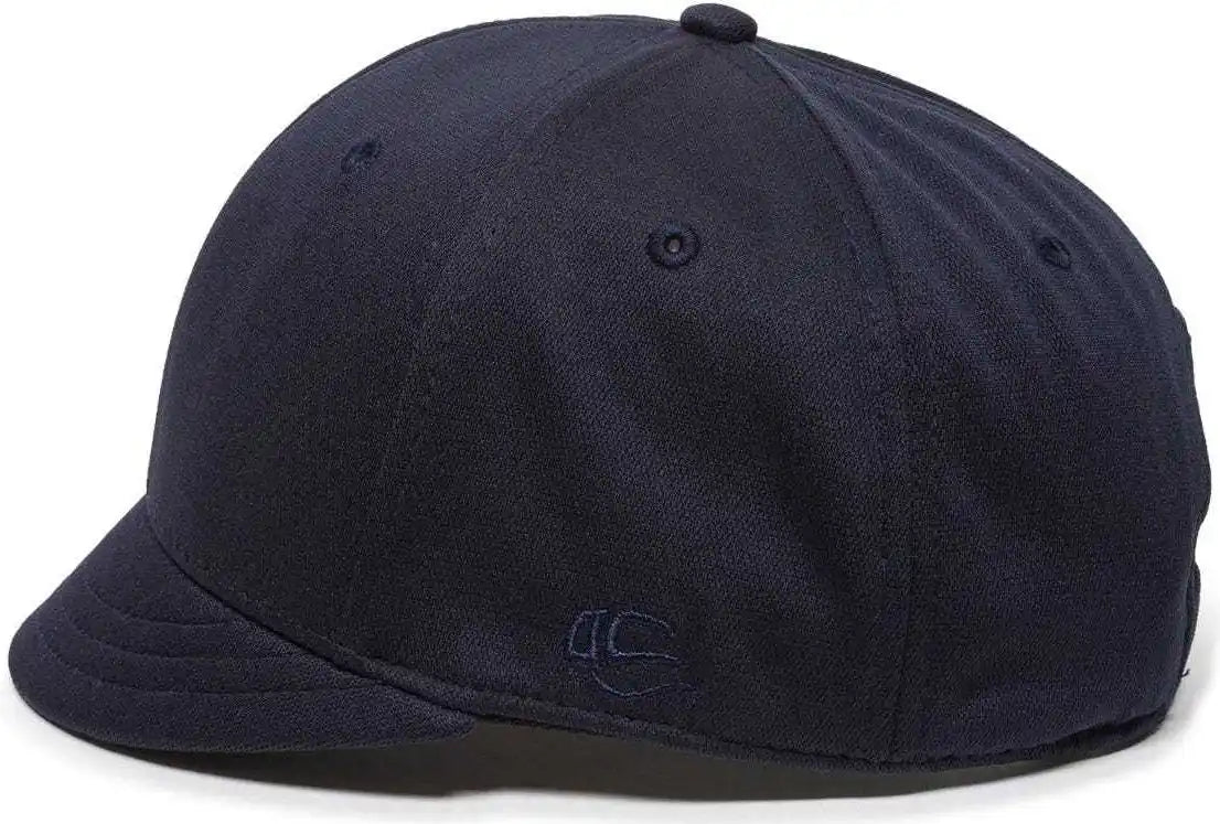 Oc Sports Uc-550sb Umpires Adjustable Short-bill Plate Cap - Dark Navy - 6 7/8’’ - 7 1/2’’