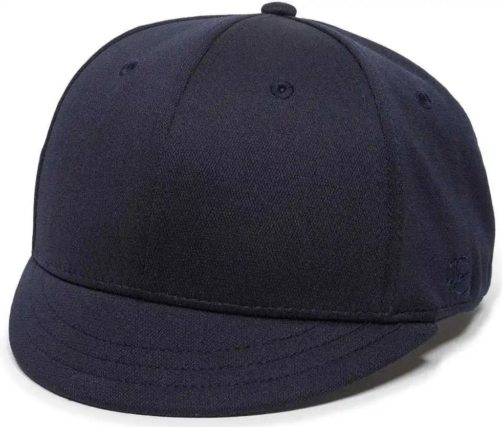 Oc Sports Uc-550sb Umpires Adjustable Short-bill Plate Cap - Dark Navy - 6 7/8’’ - 7 1/2’’