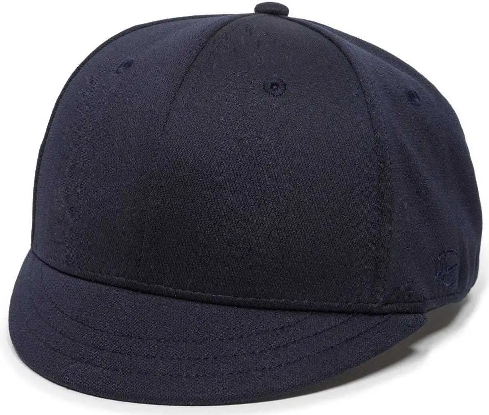 Oc Sports Uc-550sb Umpires Adjustable Short-bill Plate Cap - Dark Navy - 6 7/8’’ - 7 1/2’’