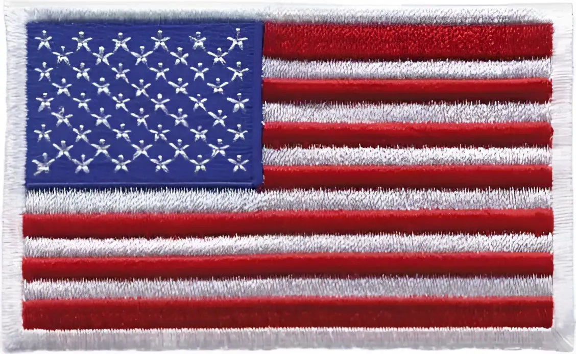 Oc Sports us Flag Patch 3 1/2’’ x 2’’ - Large