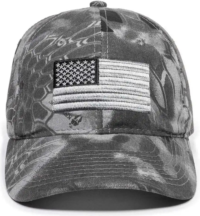 Oc Sports Usa-200 Adjustable Cap - Kryptek Raid - 6 7/8’’ - 7 1/2’’