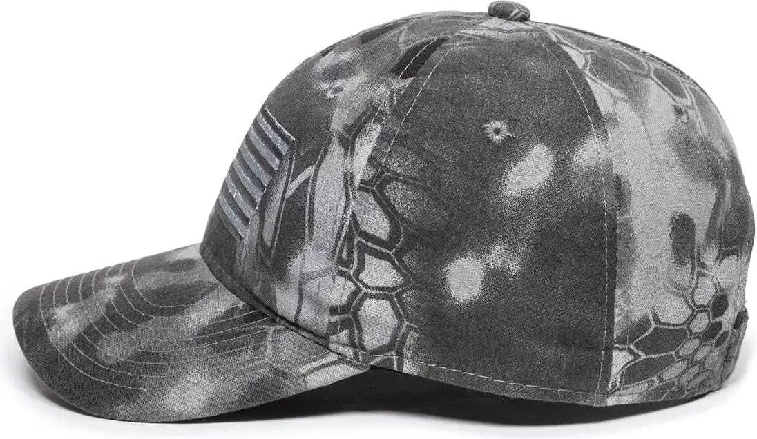 Oc Sports Usa-200 Adjustable Cap - Kryptek Raid - 6 7/8’’ - 7 1/2’’