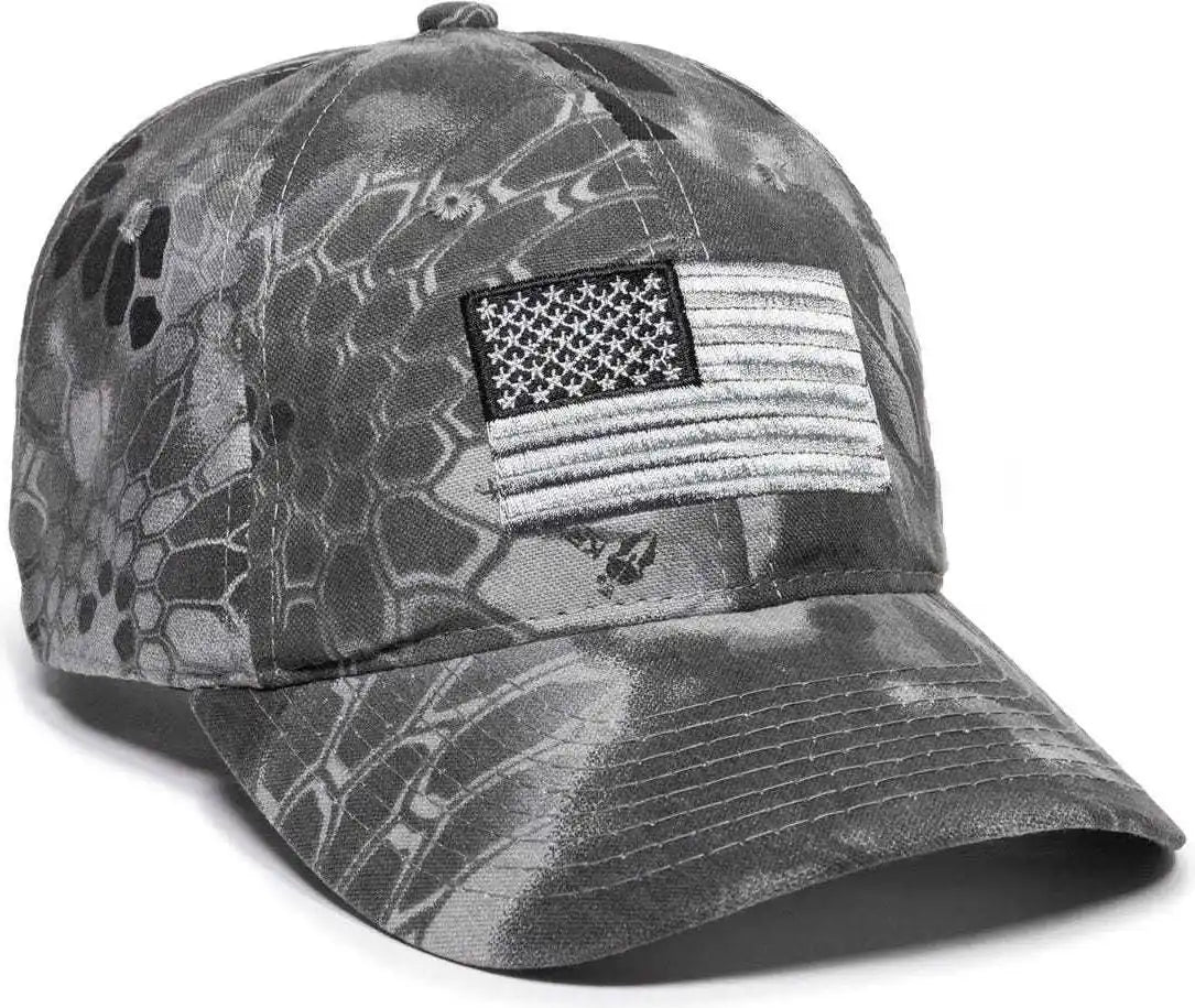 Oc Sports Usa-200 Adjustable Cap - Kryptek Raid - 6 7/8’’ - 7 1/2’’