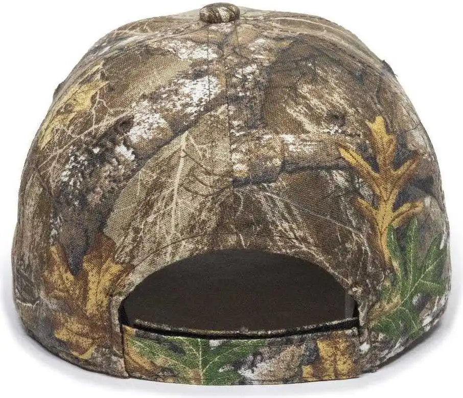 Oc Sports Usa-200 Adjustable Cap - Realtree Edge - 6 7/8’’ - 7 1/2’’
