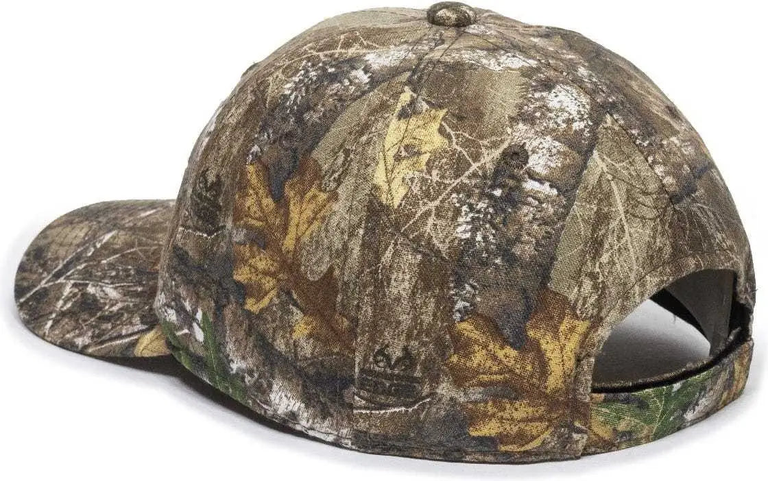 Oc Sports Usa-200 Adjustable Cap - Realtree Edge - 6 7/8’’ - 7 1/2’’